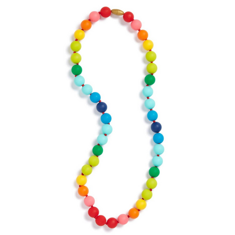 Chewbeads Christopher Necklace- Rainbow