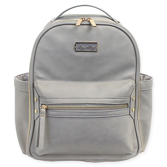 itzy ritzy mini diaper backpack Itzy Ritzy Mini Backpack Grey – RG Natural Babies and Toys