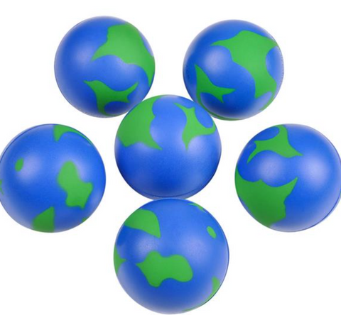 Toy Network 2” Earth Stress Ball