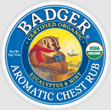 Badger Aromatic Chest Rub 2oz Tin