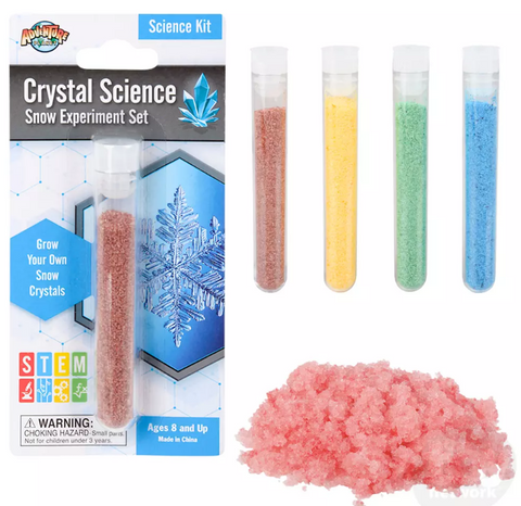 Toy Network - Crystal Science Snow Experiment