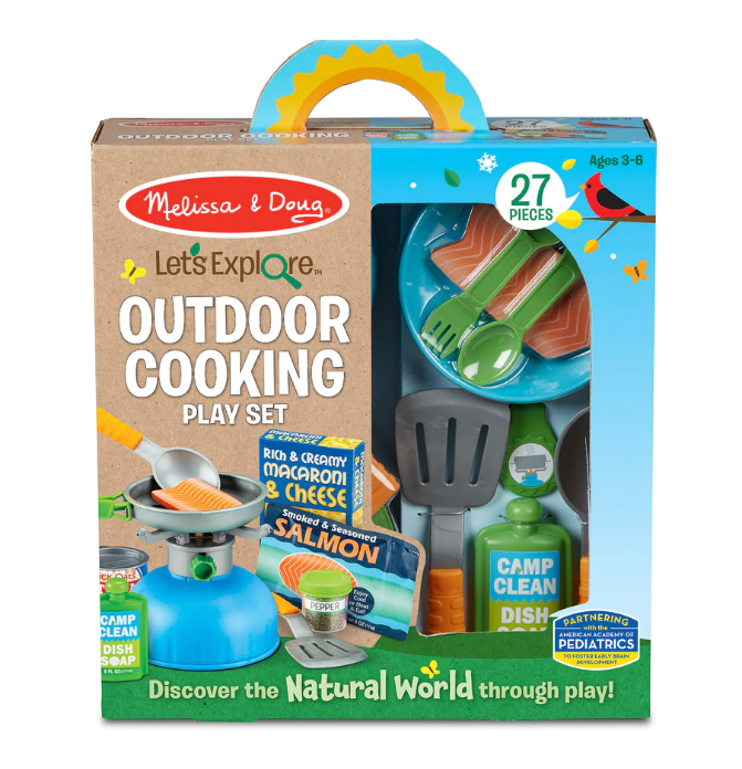 Melissa & Doug - Grill & Serve BBQ Set