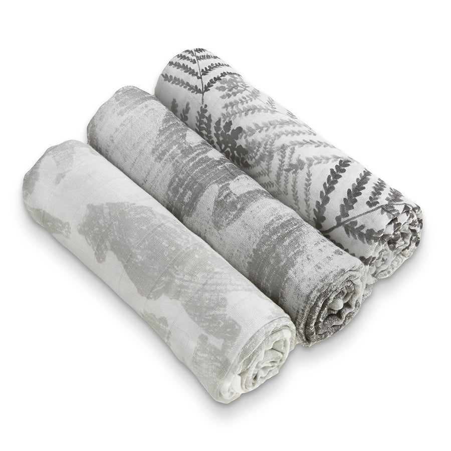 Aden Anais Silky Soft Swaddles 3pk RG Natural Babies and Toys