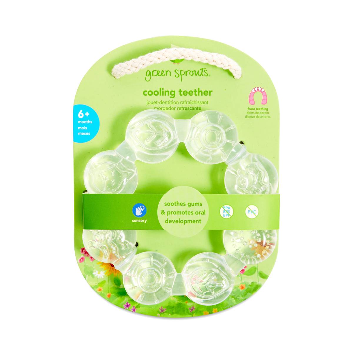 Green sprouts sales teething ring