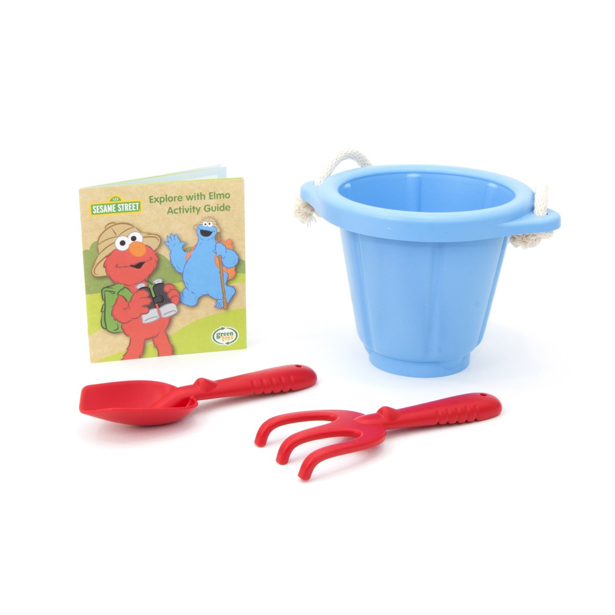 Green Toys-Elmo Explores Outdoor Activity Set Blue – RG Natural