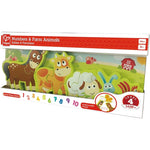 Hape Numbers and Farm Animals Puzzle