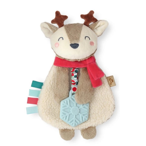 Itzy Ritzy Lovey Holiday Plush + Teether Toy