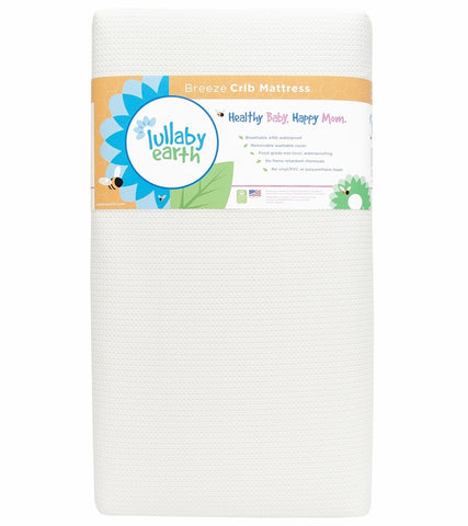 Lullaby Earth Breeze 2 Stage Crib Mattress White