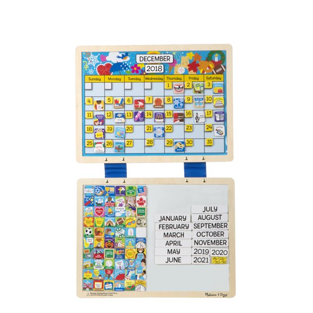 Melissa and sales doug wooden calendar