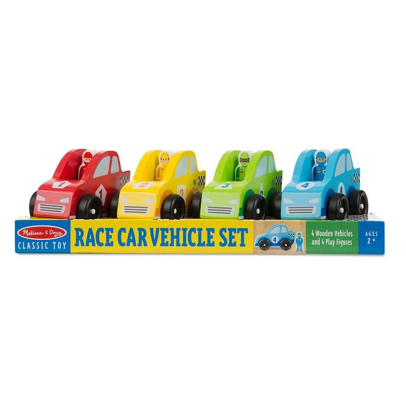 Melissa & Doug - Race Car Vehicle Set – RG Natural Babies and Toys