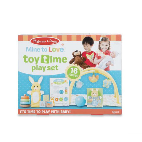 Melissa & Doug - Mine to Love - Toy Time Playset