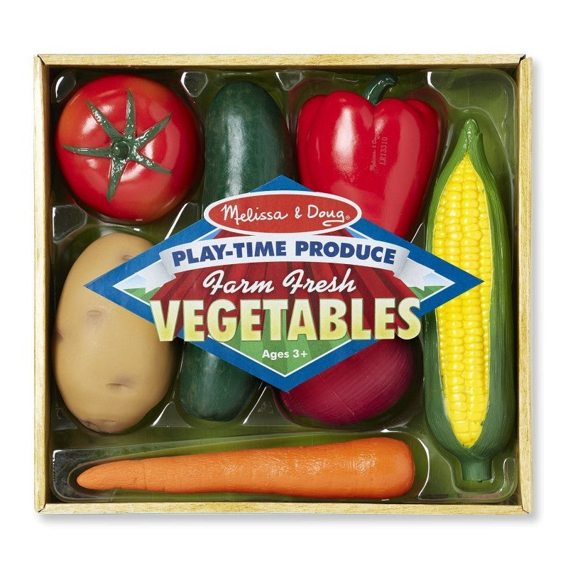 Melissa & doug fruits & vegetables playtime shop set