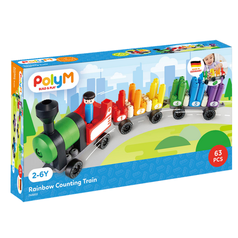 PolyM - Rainbow Counting Train
