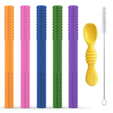 Senso Minds- Hollow Sensory Teething Tubes 5 pk