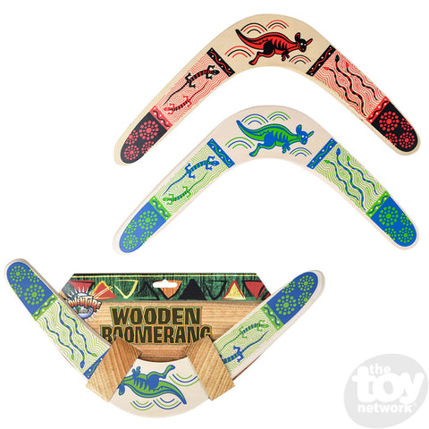 Toy Network Wooden Boomerang