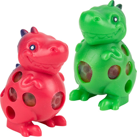 Toy Network - 3.5" Squeezy Bead Dinosaur