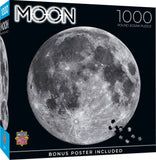 The Moon - 1000 Piece Round Puzzle