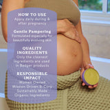 Badger Belly Butter, Organic Stretch Mark Cream: 2 oz Tin