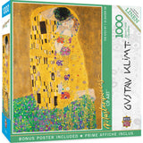 Masterpieces of Art - The Kiss 1000 Piece Puzzle
