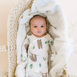 Newborn Knotted Gown - Noah