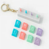 MBTI Keycap DIY Keychain – Customizable Keyboard Charm (Blind Box)
