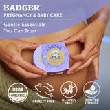Badger Belly Butter, Organic Stretch Mark Cream: 2 oz Tin