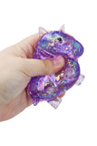 Unicorn Pony Glittery Maltose Putty Filled Squishy