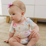 Short Sleeve Bodysuit - Bloom: Newborn