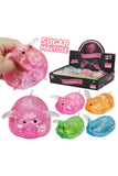 Chubby Pig Glittery Maltose Putty Filled Squishy Toy: ASSORTED / ONE SIZE