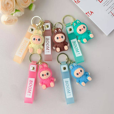 Labubu Inspired Boom Multi-Colored Doll