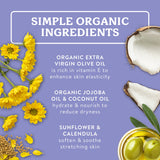 Badger Belly Oil, Jojoba and Coconut