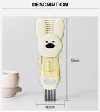 Bunny Tumbler & Bottle Narrow Cleaning Brush- Yellow