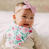 Copper Pearl 4 Pack Baby Bandana Bibs - Bloom