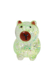 Capybara Iridescent Glittery Maltose Putty Filled Squishy