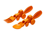Set of 2 Tractor Utensils: Green