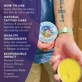 Badger Tattoo Balm, Organic Tattoo Aftercare: 2 oz Tin