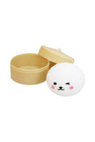 Mini Puppy Solid Bao Dumpling Soft Slime Squishy - 2 Inch