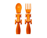 Set of 2 Tractor Utensils: Green