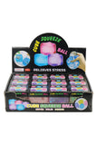 Iridescent Flake Glitter Cube Maltose Putty Filled Squishy