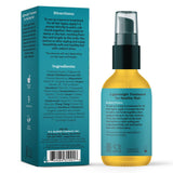 Badger Argan Hair Oil, Restore Shine to Dry Hair: 2 fl oz Glass Bottle