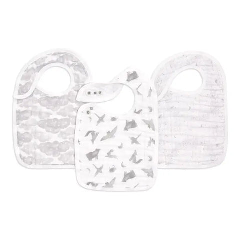 Aden + anais classic Muslin snap bibs - Map the Stars