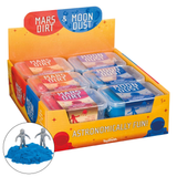 Mars Dirt & Moon Dust Kinetic Sand with Space Figurine