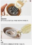 Bunny Tumbler & Bottle Narrow Cleaning Brush- Yellow