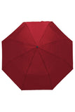 Solid 8-panel 3-fold Manual Compact Umbrella: ASSORTED / ONE SIZE