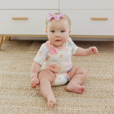 Short Sleeve Bodysuit - Bloom: Newborn
