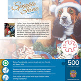 Sparkle & Shine - Santa Paws 500 Piece Glitter Puzzle