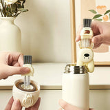 Bunny Tumbler & Bottle Narrow Cleaning Brush- Yellow