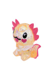 Cute Axolotl Glittery Maltose Putty Filled Squishy Bag: ASSORTED / ONE SIZE