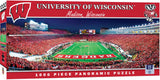 Wisconsin Badgers - 1000 Piece Panoramic Puzzle - End View