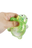 Cute Turtle Glittery Maltose Putty Filled Squishy Toy: ASSORTED / ONE SIZE